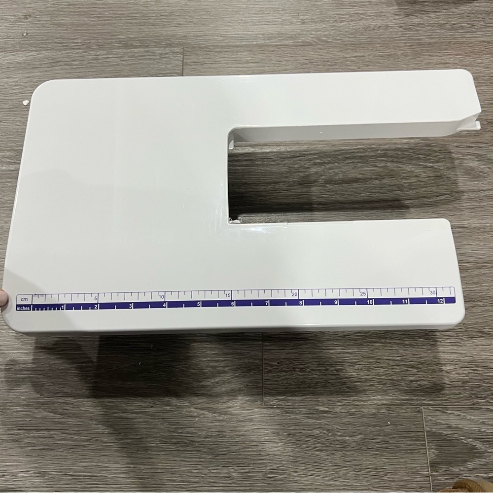 White Sewing Machine Extension Table - Picture 3 of 3